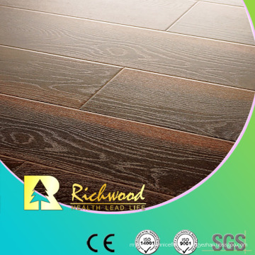 Le plancher commercial de stratifié sain de relief de 12.3mm E1 AC3 a gravé